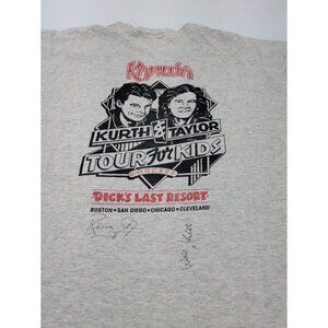 Kahlua‎ Kurth & Taylor  Tour For Kids Concert T-shirt XL